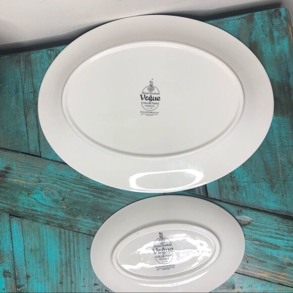 Vintage Royal Doulton serving platter & gravy boat - Picture 13 of 16